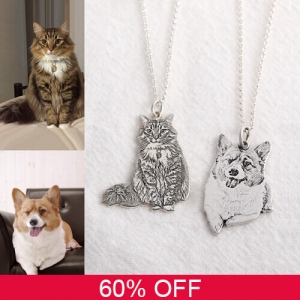 Personalized Pet Necklace 60% Off