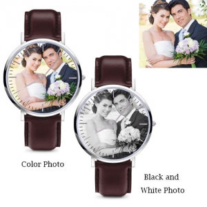 Men/Women Personalized Photo Watch Japanese Quartz